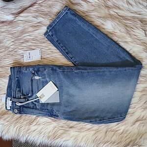 NWT Good American Good Waist Crop Skinny Jean Size 10